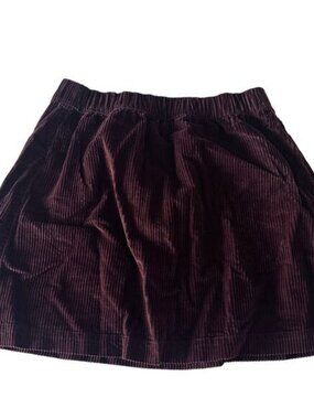 American Eagle Brown Corduroy Mini Skirt - Women's Small